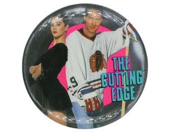 The Cutting Edge (1992) Movie Pinback Button Olympic Figure Skating