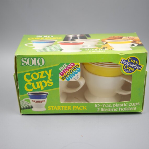 Vintage 1970s Solo Cozy Cups W Dora Hall Vinyl Disco Record Offer
