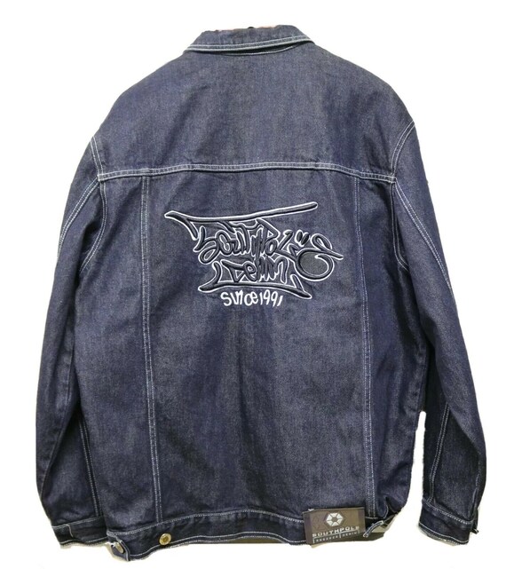 Vintage Southpole Jean Jacket Mens 