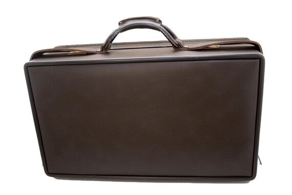 Hartman Luggage 24x18x7 Tweed & Belting Leather Vintage Travel Suitcase -  Waterfront Online