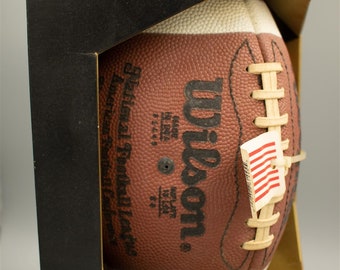 Vintage 1992 Wilson NFL Football Leather Wal-mart 30th Anniversary