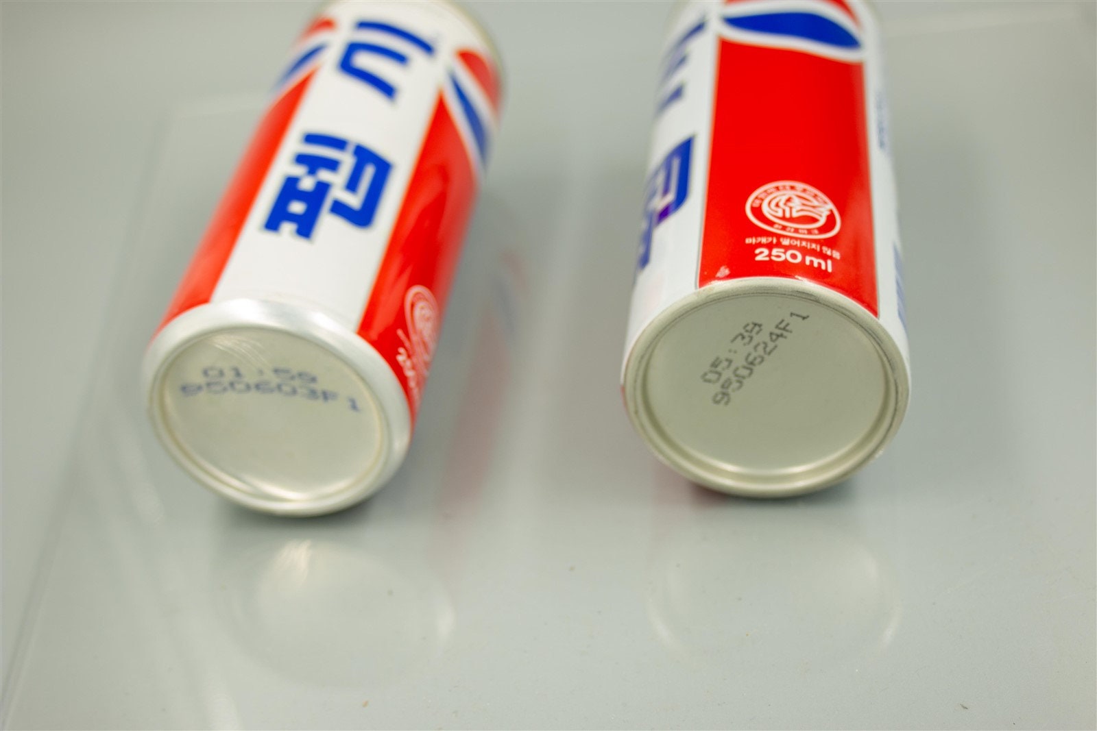 2 Korean Pepsi Cans Vintage 1995 - Etsy