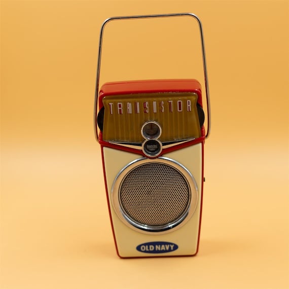 Old Navy Beach Boy Radio 1960s Style AM FM Transistor Radio Red - Etsy