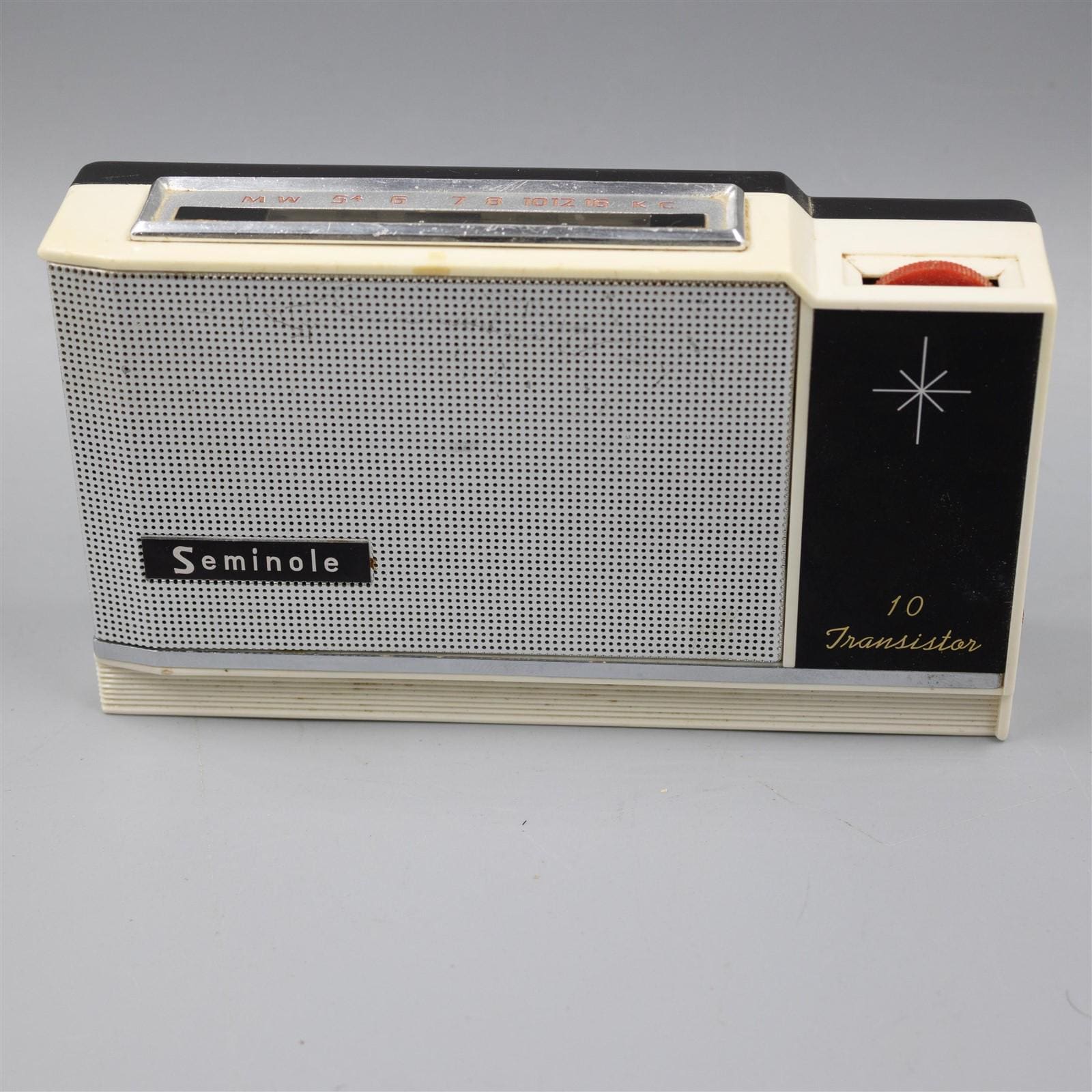 レア　アンティーク Di Signa E.F. 天使のポット　1930年代 Seminole Transistor Radio Model 1000 10 Transistor Japan