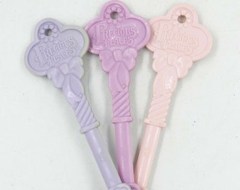 Lot of 3 Fisher Price Precious Places Magnetic Keys (Color/Design will vary)
