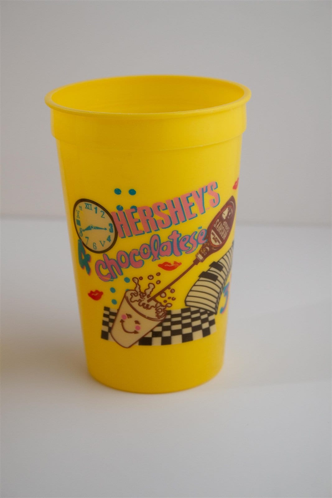 Vintage 1992 Lot of 4 Hershey's Syrup Chocolatese Plastic Cups - Etsy