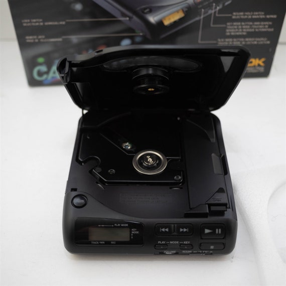 Sony Car Discman Walkman D-180K Portable CD Player Vintage Sony Car Discman Walkman D-180K Portable CD Player Vintage