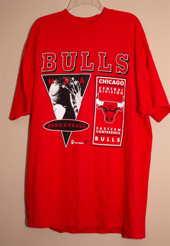 Vintage 1990s NBA Chicago Bulls XXL Tee Central Di