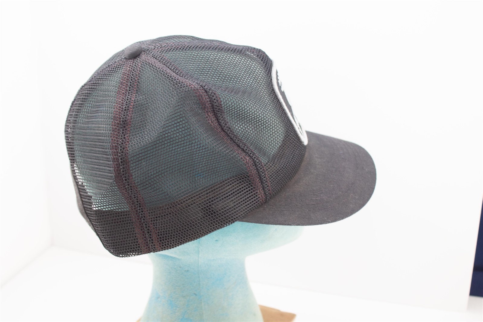 JOHN DEERE デッドストック キャップ K-PRODUCTS アメリカ製 John Deere Vintage K-products Black Mesh Trucker Hat Patch