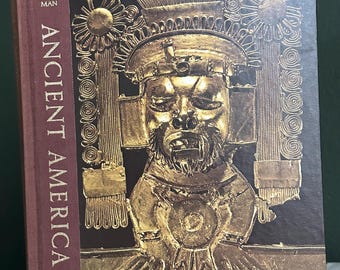 Vintage 1979 Time Life Great Ages of Man World’s Culture Hardcover Coffee Table Book “Ancient America”
