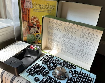 Vintage 1962 Phlounder 3M Classic Boardgame