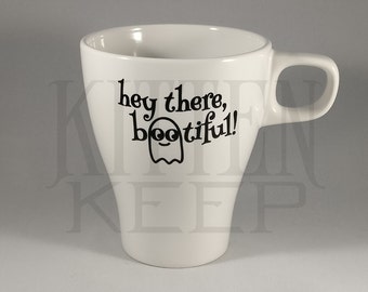 Hey There, Bootiful Coffee Mug | Halloween | Ghost | Boo