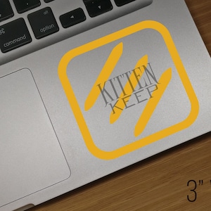 Mönch Logo Vinyl Aufkleber | neuwertig | FFXIV Job-Icons | Nahkampf DPS | Gamer | Auto, Telefon, Laptop-Dekor