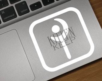 White Mage Logo Vinyl Decal | WHM | FFXIV Job Icons | Healer | Gamer | Car, Phone, Laptop Decor