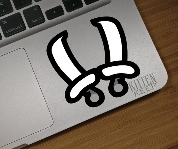 Mhw Dual Blades Vinyl Decal Monster Hunter World Weapon Etsy