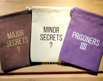 Clank! Catacombs Token Draw Bag Bundle | Minor Secrets, Major Secrets, Prisoners | Deck-Building | Board Game