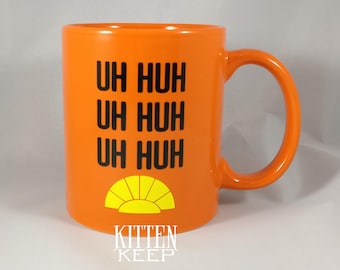Uh Huh Uh Huh Uh Huh Coffee Mug | Llama Emperor | Groove | Kuzco | Boom, Baby!