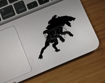 Horizon Ravager Silhouette Vinyl Decal | Zero Dawn | Forbidden West | Hephaestus Machines | Aloy | Gamer | Car, Phone, Laptop Decor