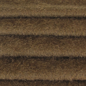 Mohair 1/2&quot; (12mm) 300S/CM 1/6 yard (Fat) in Intercal&#39;s Color 350S-Antique Brown German Mohair Fabric for Teddy Bear Doll Making Art Crafts
