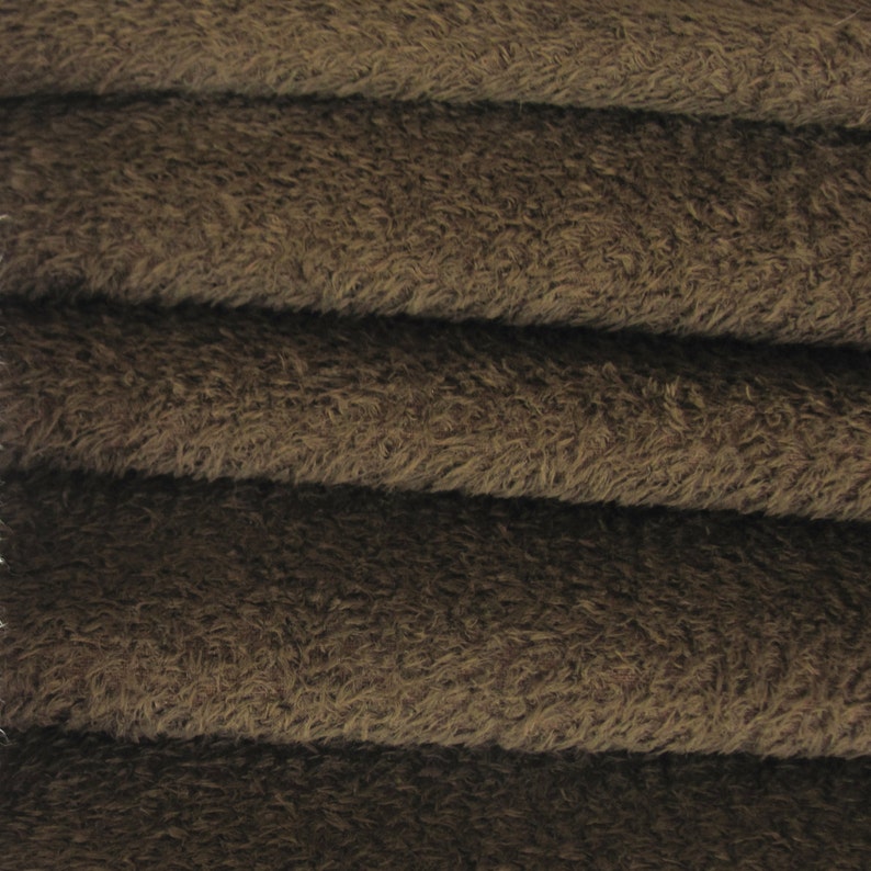 1//6 yd VIS1//SCM Sage INTERCAL 6mm Med Dense Curly Matted German Viscose Fabric