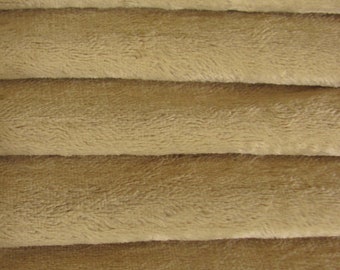 Quality VIS1 - Viscose -1/4 yard (Fat) in Intercal's Color 340S-Honey Tan. A German Viscose Fur Fabric for Teddy Bear Making, Arts & Crafts