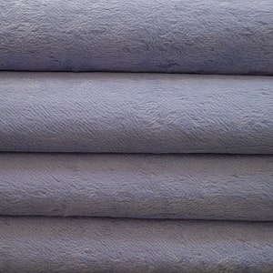 German Viscose 6mm VIS1 1/4 yard (Fat) Color 108S-Periwinkle Viscose Faux Fur for Teddy Bear Doll Toy Making German Viscose for teddy bears