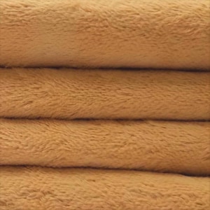 Viscose Fabric 6mm VIS1 1/6 yard (Fat) in Intercal&#39;s Color 777-Light Honey. German Viscose Fur Fabric Handmade Teddy Bears, Dolls & Crafts