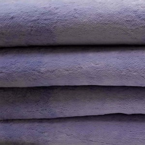 12&quot;x12&quot;- VIS1 (6 mm) Viscose Fabric in Color 575S-Violet Purple Teddy Bear Dolls For Canadian International Shipping please see Item Details
