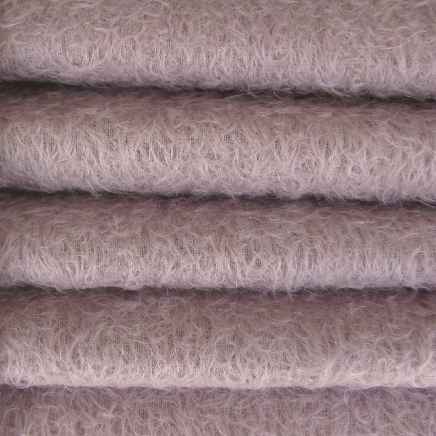1/6 yd 300S/CM Antique Brown INTERCAL 1/2" Ultra-Sparse Curly Matted Mohair Fur 