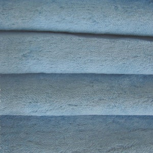 Viscose Fabric 6mm VIS1 1/4 yard (Fat) in Intercal&#39;s Color 447S-Bluebell. A German Viscose Teddy Bear Making Fabric, Handmade Arts & Crafts