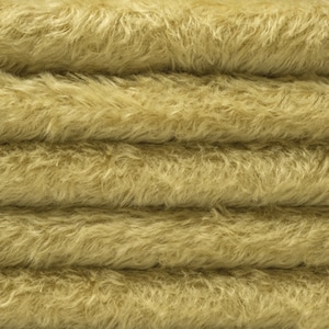 German Mohair Fur Fabric 5/8&quot; (16 mm) 325S/C 1/6 yard (Fat) Intercal&#39;s 202S-Vintage Gold. Handmade Teddy Bear Doll Creations, Arts & Crafts