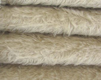 Quality 300S/C - Mohair - 1/4 yard (Fat) in Intercal's Color 149S-Dove. A German Mohair Fur Fabric for Teddy Bear Making, Arts & Crafts