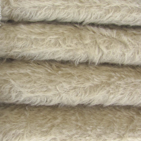 Quality 300S/C - Mohair - 1/3 yard in Intercal's Color 149S-Dove. A German Mohair Fur Fabric for Teddy Bear Making, Arts & Crafts