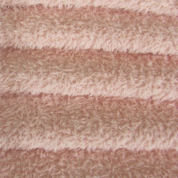 Quality VIS1/SCM - Viscose -1/6 yard (Fat) in Intercal's Color 588S-Pale Pink. A German Viscose Fur Fabric for Teddy Bear Making Arts Crafts