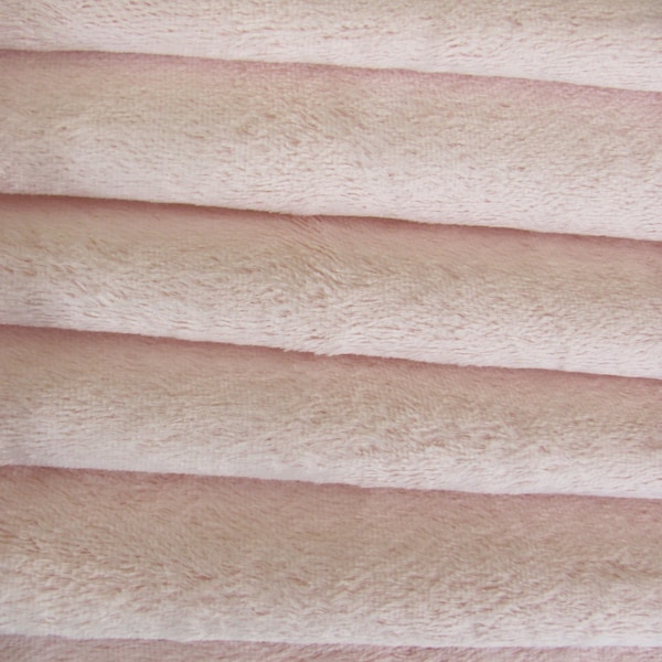 German Viscose Fur Fabric VIS1 - 1/6 yard (Fat) in Intercal's Color 717S-Soft Pink. Handmade Teddy Bear Doll Creations, Arts & Crafts