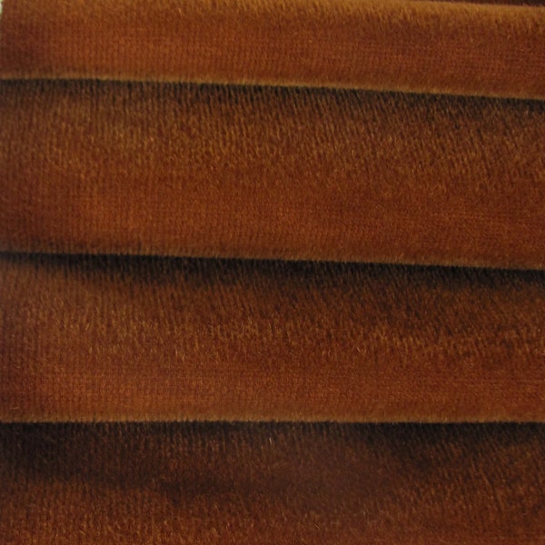 Mohair Stoff 420S 1/6 Yard (Fat) in Intercal's Farbe 167S-Redhead. Ein Deutscher Mohair Teddy Bär Puppe Herstellung Stoff, Handmade Arts & Crafts