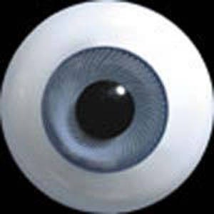 SALE Standard DOLL eye - 1 pair - 14 mm High Quality Glass Doll Eye - Color Light Blue
