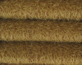 Mohair 1/2" (12mm) 300S/CM 1/6 yard (Fat) Intercal's Color 555S-Antique Honey German Mohair Fabric Handmade Teddy Bear Dolls, Arts & Crafts