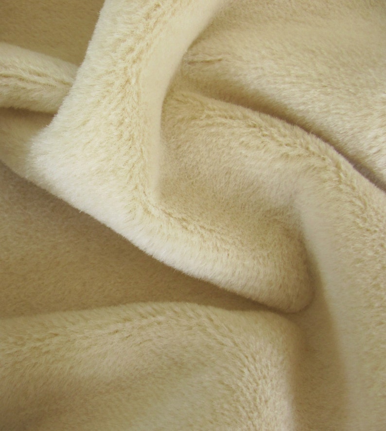 14 yard in Intercal/'s Color 528S-Cream A German Alpaca Fur Fabric for Teddy Bear Making Quality ALP7S Fat Arts /& Crafts Alpaca
