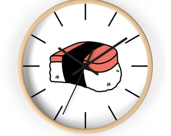 Sushi Clock Etsy