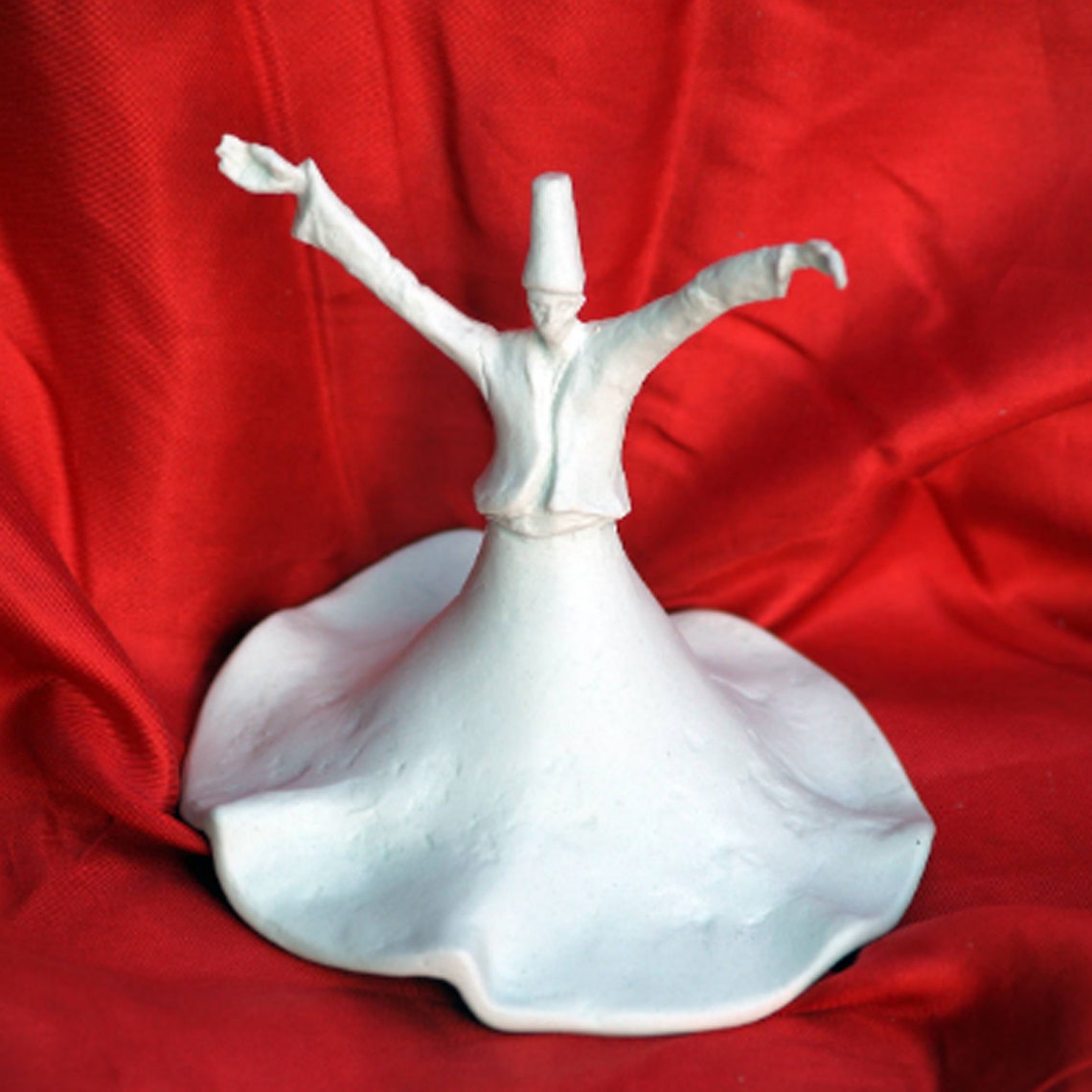 Statuetta derviscio rotante ceramica sufi fatta a mano Etsy Italia
