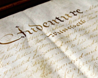 Antique Indenture Document Deed Wax Pendant Seals Allegheny County Pennsylvania - Datato 1799 - American History Documents