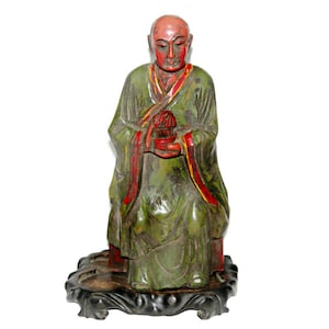 Antique Chinese Wood Sculpture  35.5 cm / 14 inches