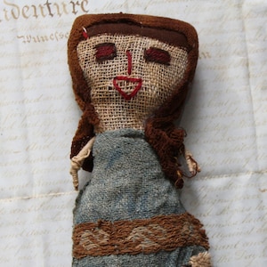 Medium Chancay Peruvian Funerary Doll