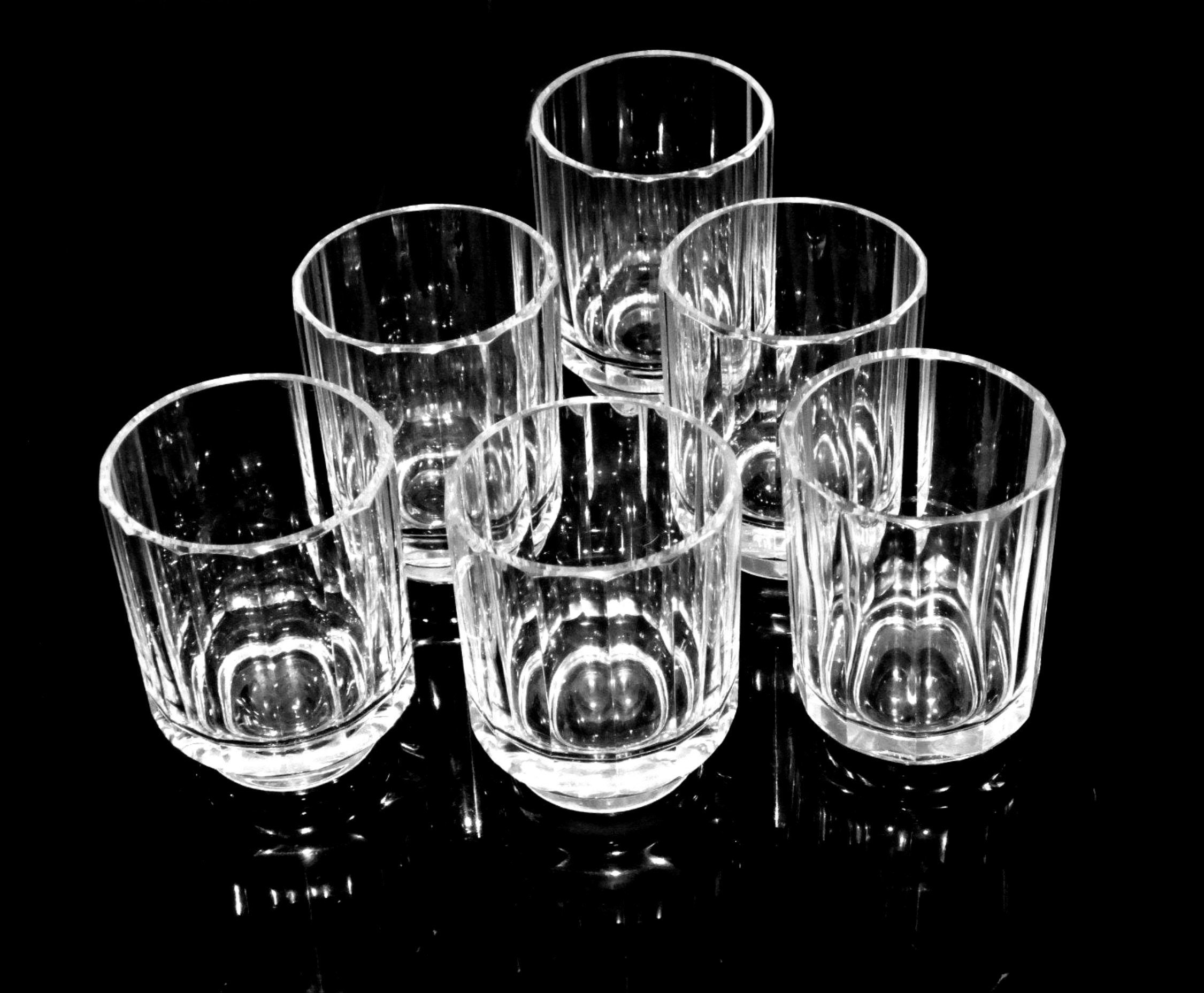 Vintage BACCARAT Shot Glasses Set of Six 6 Marked Etsy