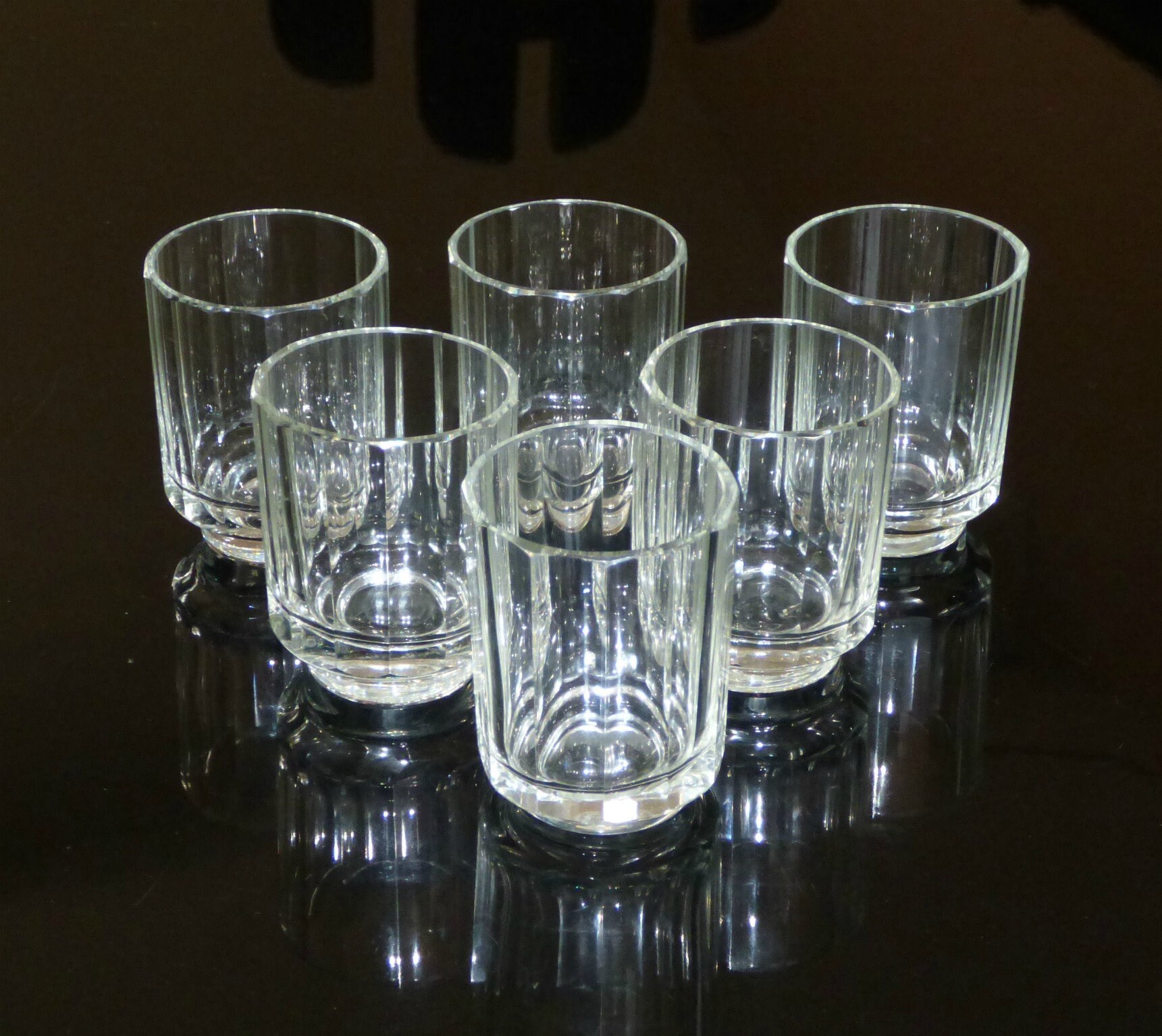 vintage baccarat whiskey glasses