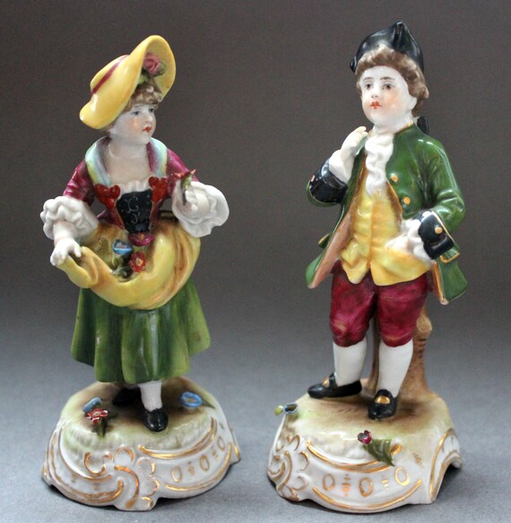 antique miniature figurines