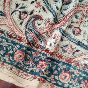 Camino otomano de algodón persa vintage 36&#39;&#39; x 17&#39;&#39; Ca 1920&#39;s
