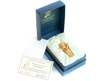 Vintage  Kewpie R. John Wright Miniature Doll Boutonniere Limited # 86 of 250 RARE COA Collectors Club