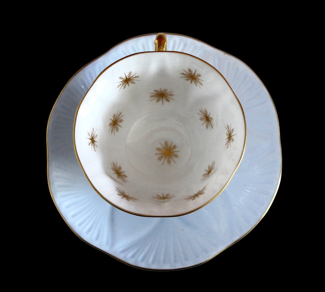 Vintage Shelley Dainty Teacup and Saucer UNUSED Etsy